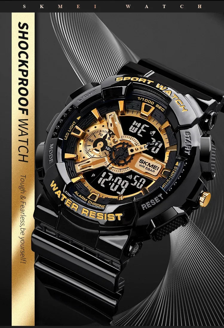 💪 ساعة رجالية – تصميم رياضي أنيق ودقة عالية بسعر 3,650 د.ج