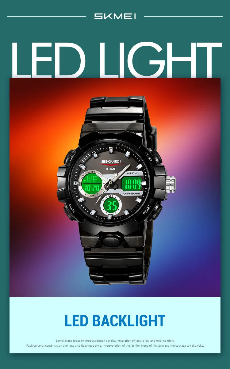 ⌚ ساعة رجالية ونسائية سكيمي  2386 – دقة، مقاومة وأناقة بسعر 3,450 د.ج