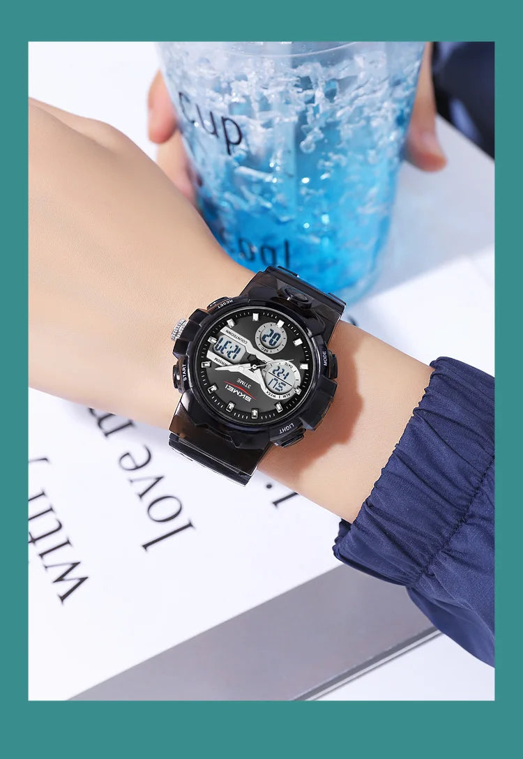 ⌚ ساعة رجالية ونسائية سكيمي  2386 – دقة، مقاومة وأناقة بسعر 3,450 د.ج