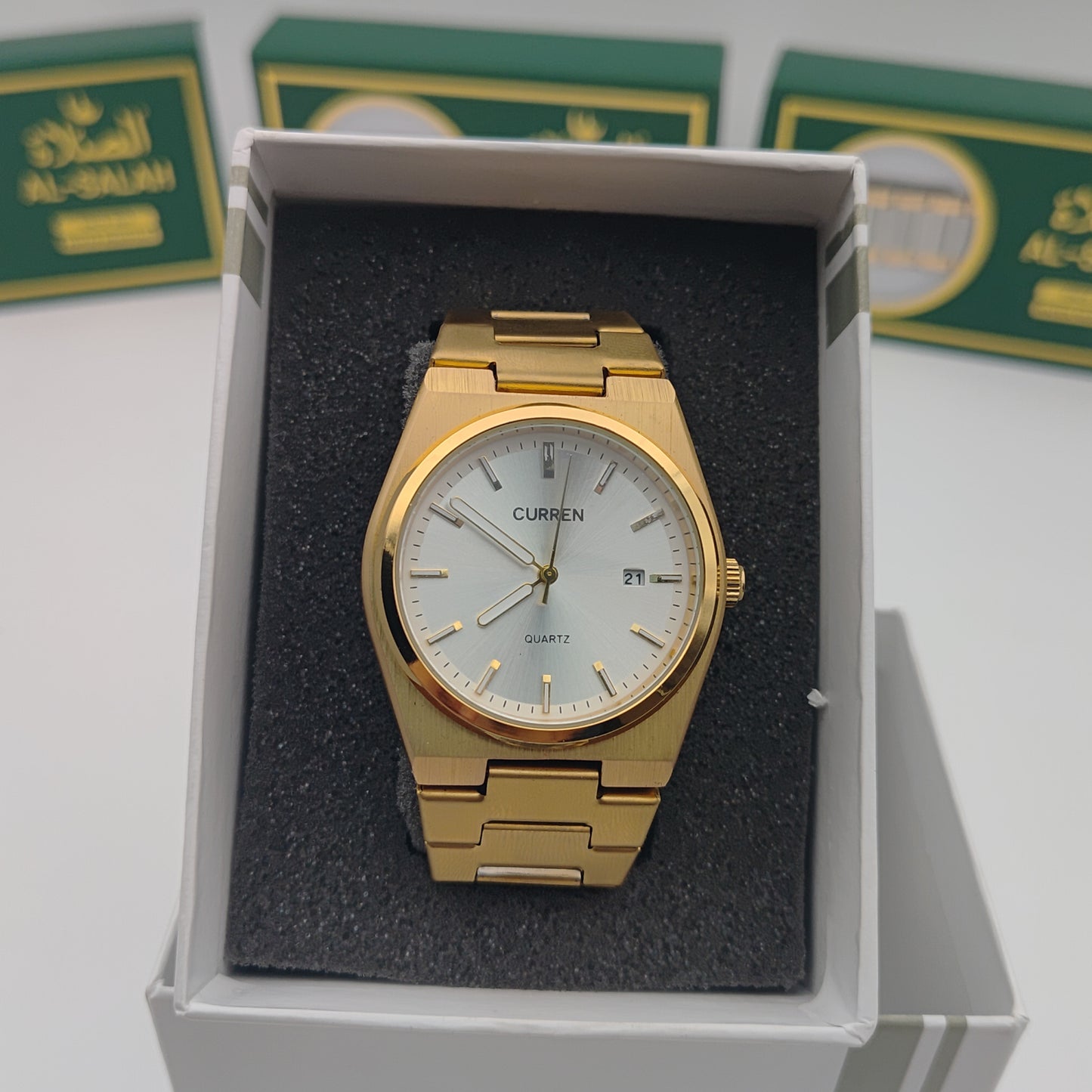 🕶️ ساعة رجالية بتصميم سداسي فاخر – مستوحاة من أسلوب أوديمار