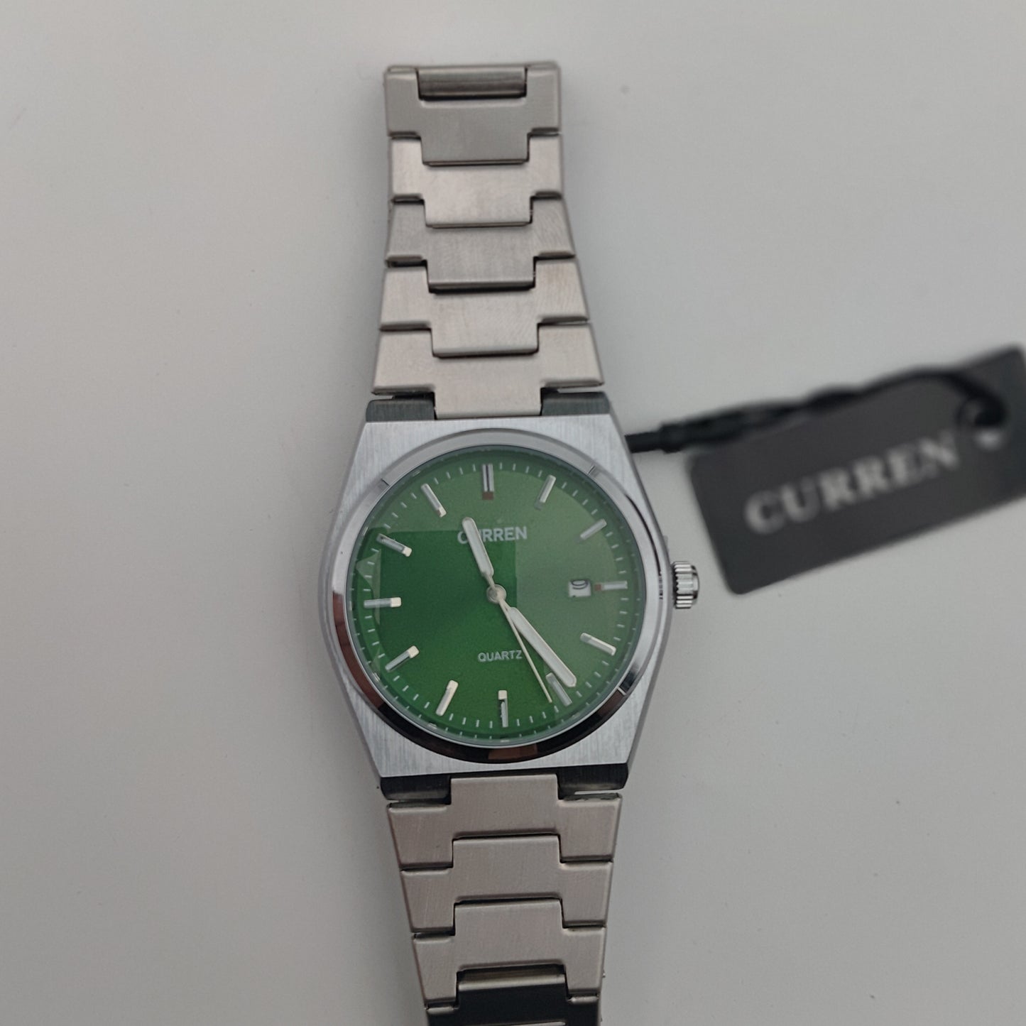 🕶️ ساعة رجالية بتصميم سداسي فاخر – مستوحاة من أسلوب أوديمار