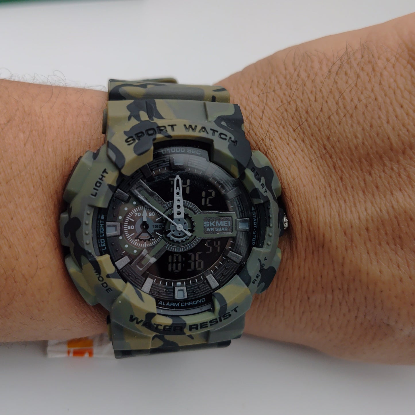 💪 ساعة رجالية – تصميم رياضي أنيق ودقة عالية بسعر 3,650 د.ج