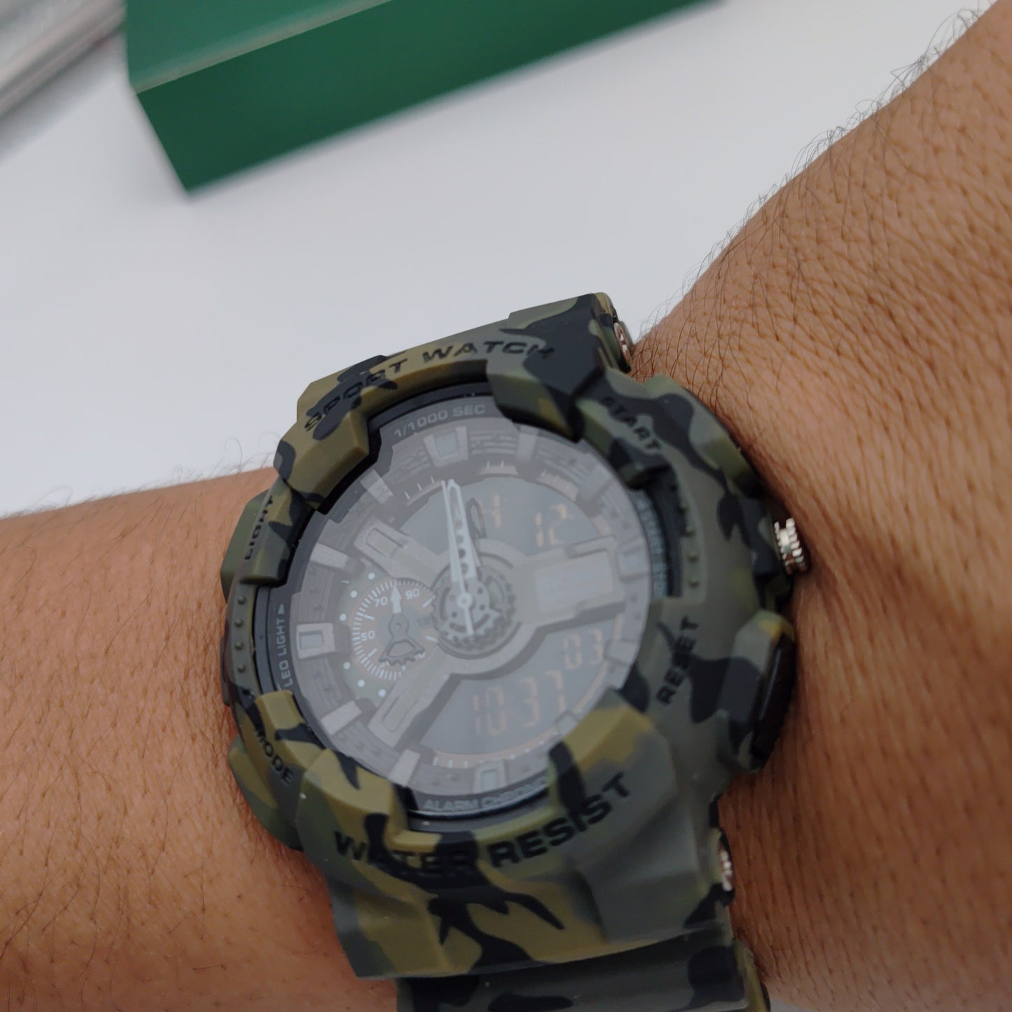 💪 ساعة رجالية – تصميم رياضي أنيق ودقة عالية بسعر 3,650 د.ج